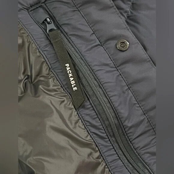 Canada Goose Jackson Packable Down Snap Front Jacket -Navy Blue- - Picture 8 of 11